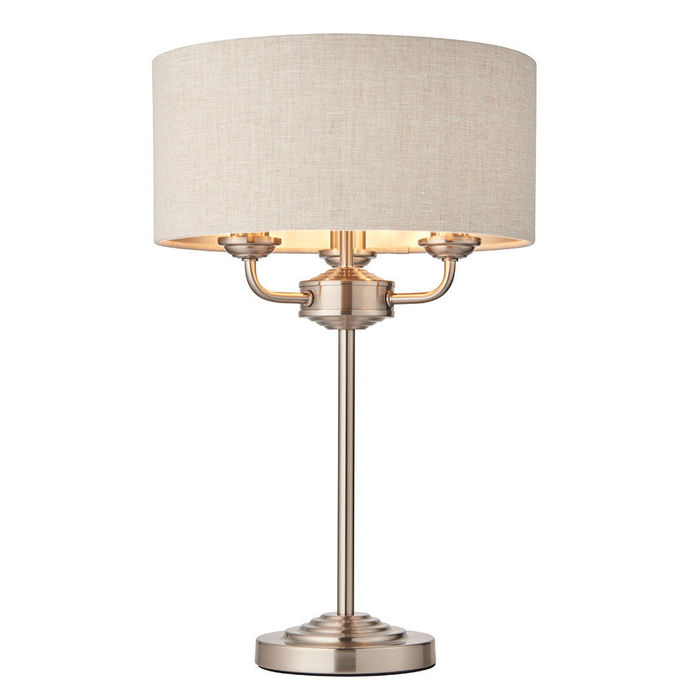 Westbury 1/3Lt Table Lamp In Various Finishes E14