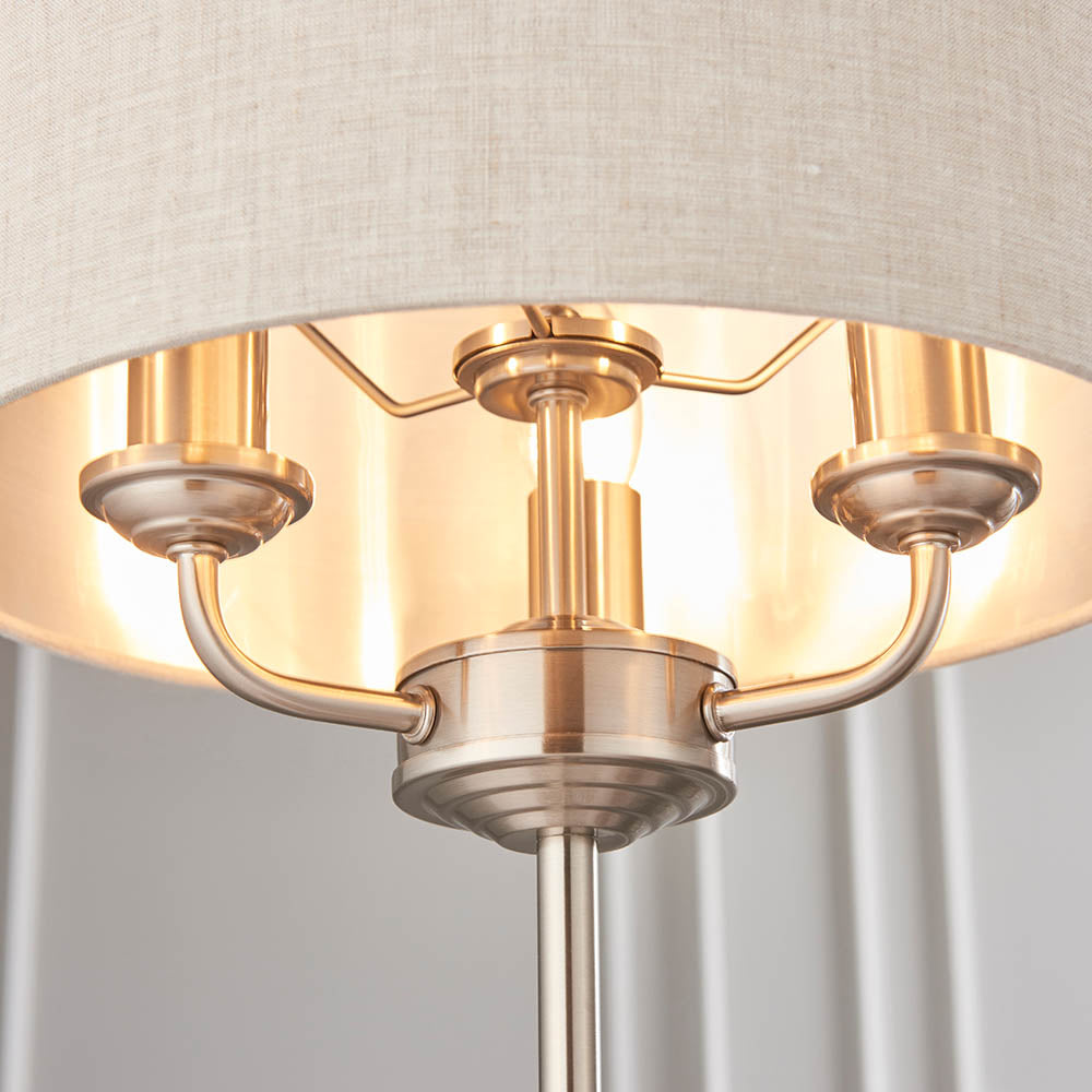 Westbury 1/3Lt Table Lamp In Various Finishes E14