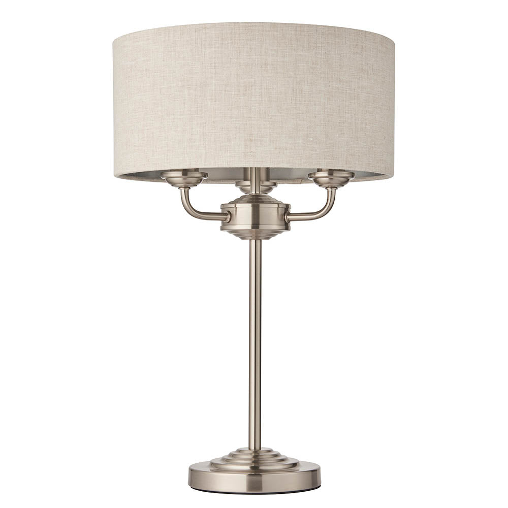 Westbury 1/3Lt Table Lamp In Various Finishes E14