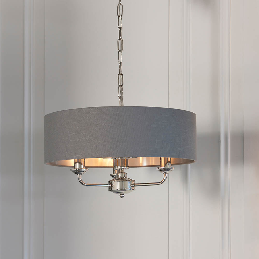 Westbury 3/6/8Lt Pendant Various Finishes E14