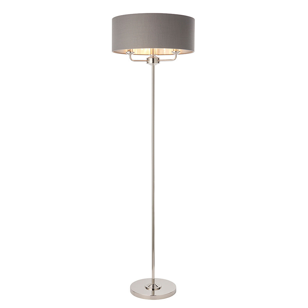 Westbury 1/3Lt Floor Lamp In Various Finishes E14