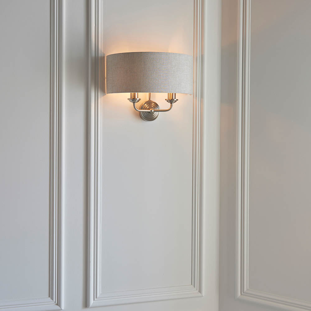 Westbury 2Lt Wall Light In Various Finishes E14