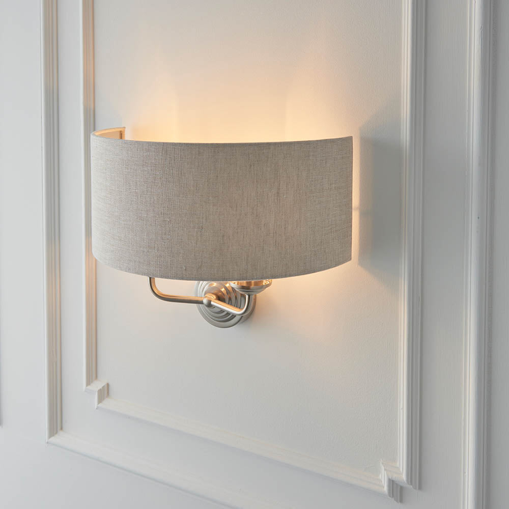 Westbury 2Lt Wall Light In Various Finishes E14