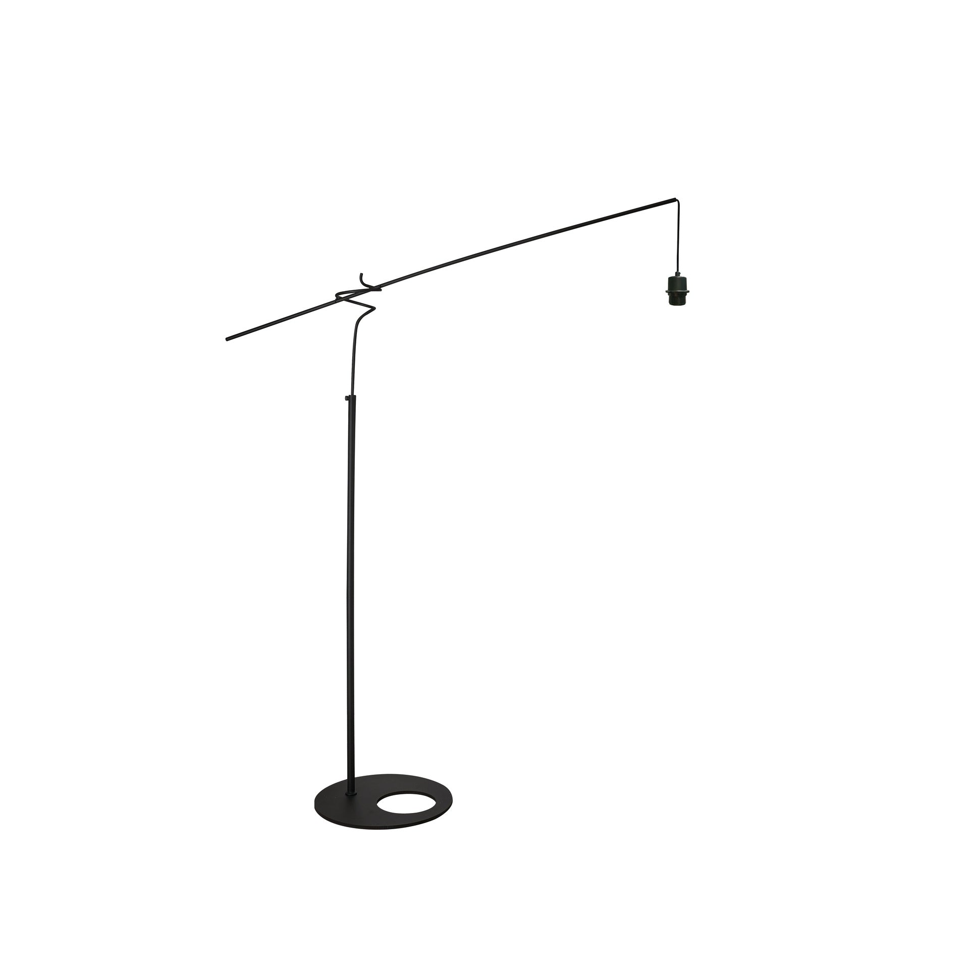 Ruti 30W LED Floor Lamp- Black