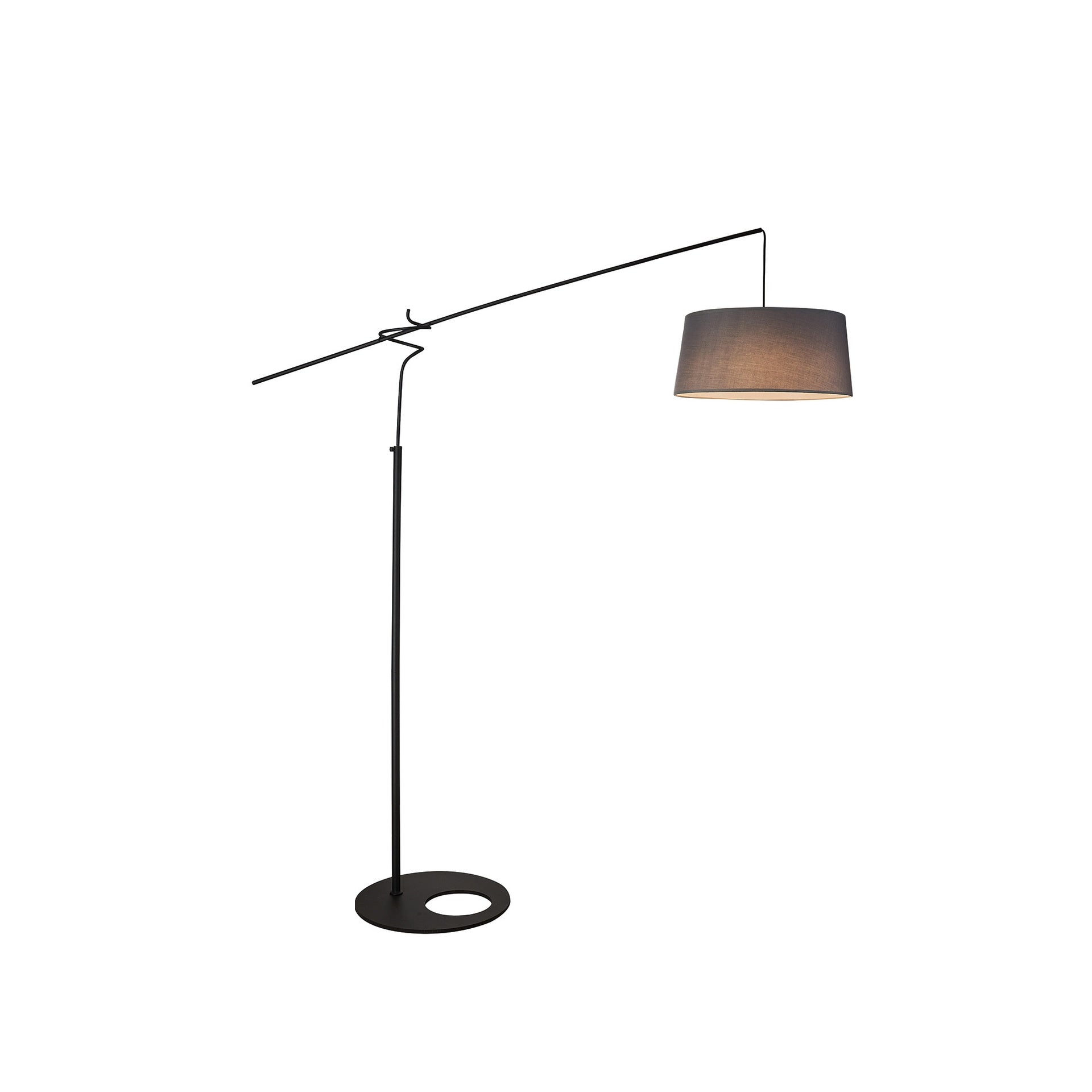 Ruti 30W LED Floor Lamp- Black