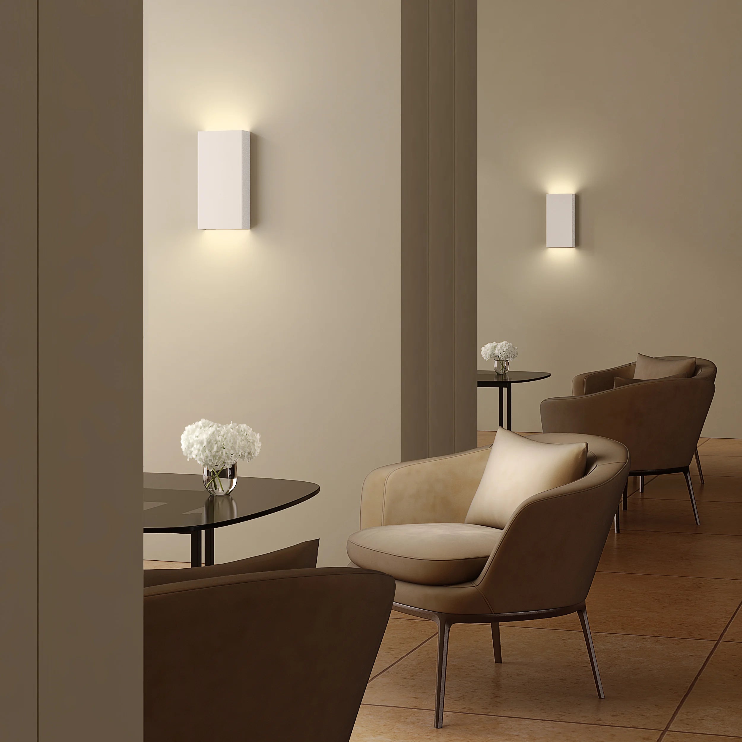 Tile 170/ 340 Phase Ceramic/ Plaster Light