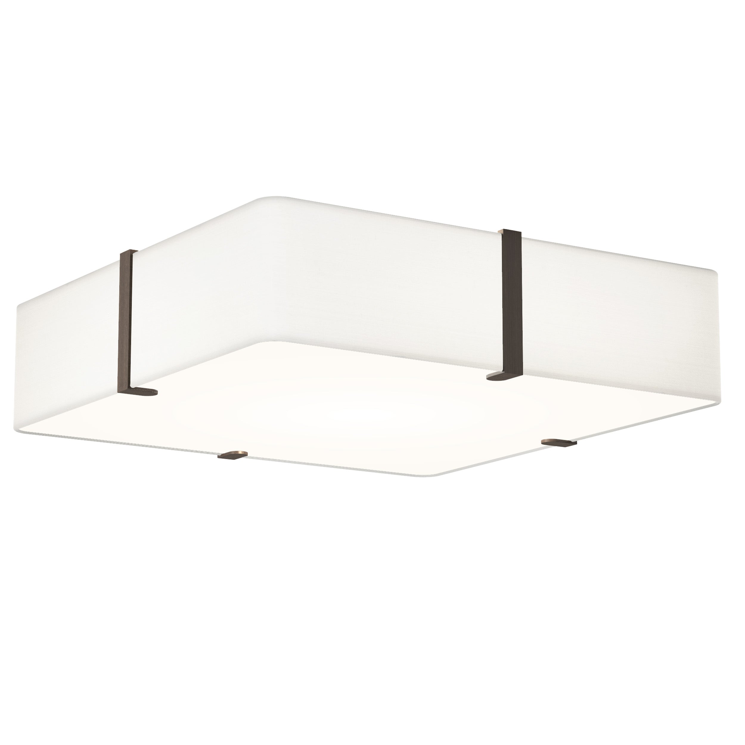 Elba Square 350/500 Shade- White/ Putty Finishes