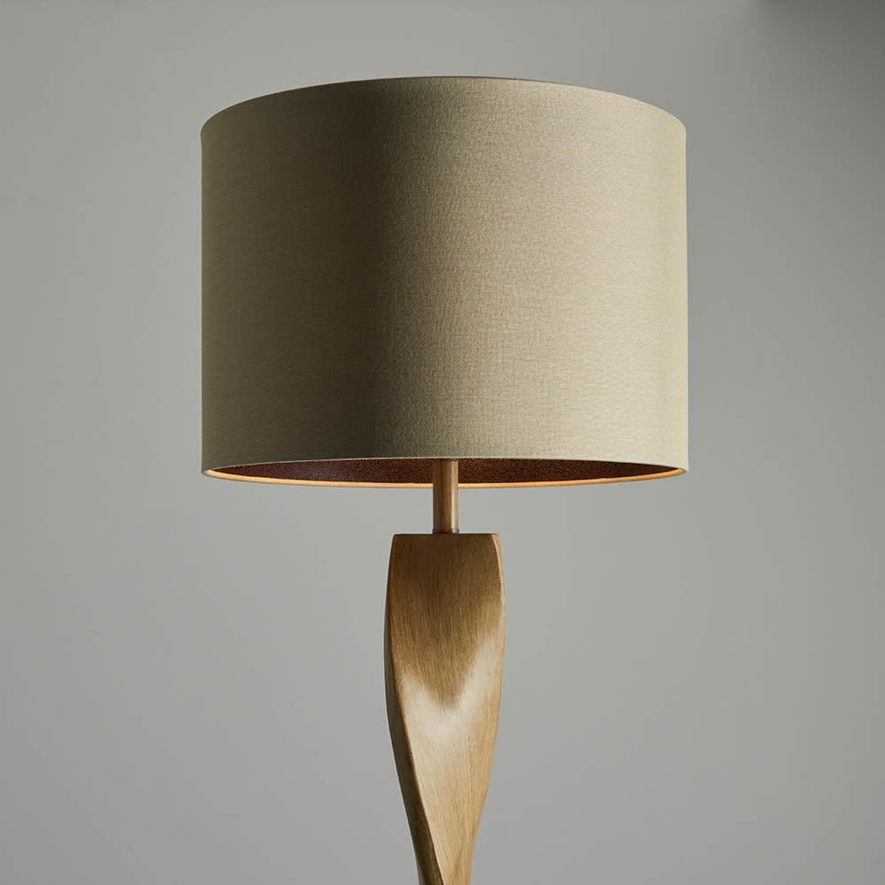 Bellatrix Floor Lamp -Wood Finish E27