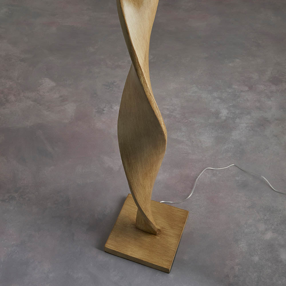 Bellatrix Floor Lamp -Wood Finish E27