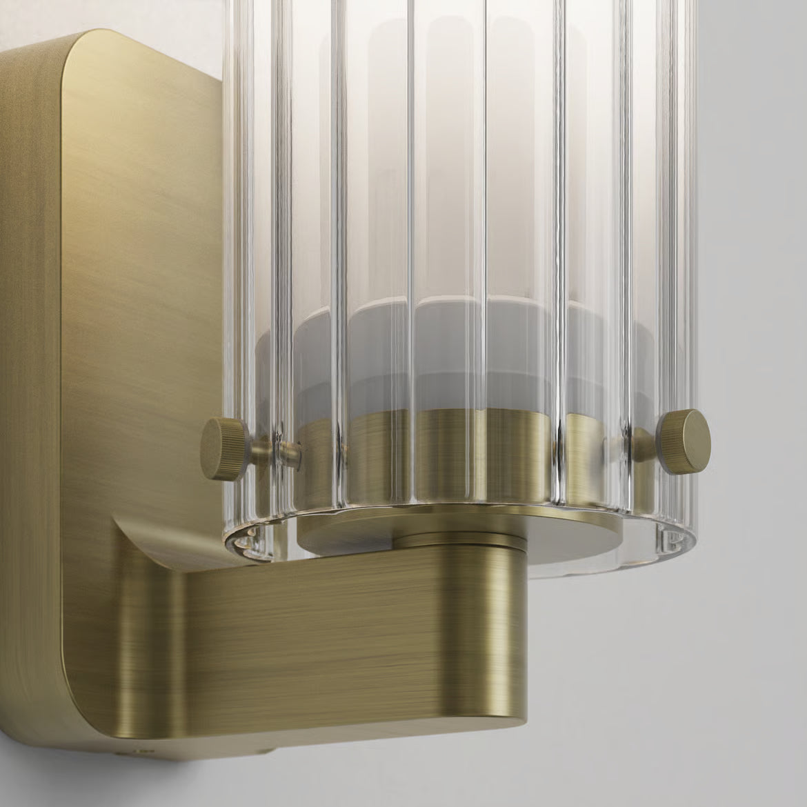 Ottavino Wall Bathroom Light, Dimmable IP44- Various Finishes