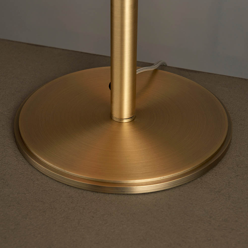 Marriott Table Lamp Antique Brass/Brushed Bronze E27