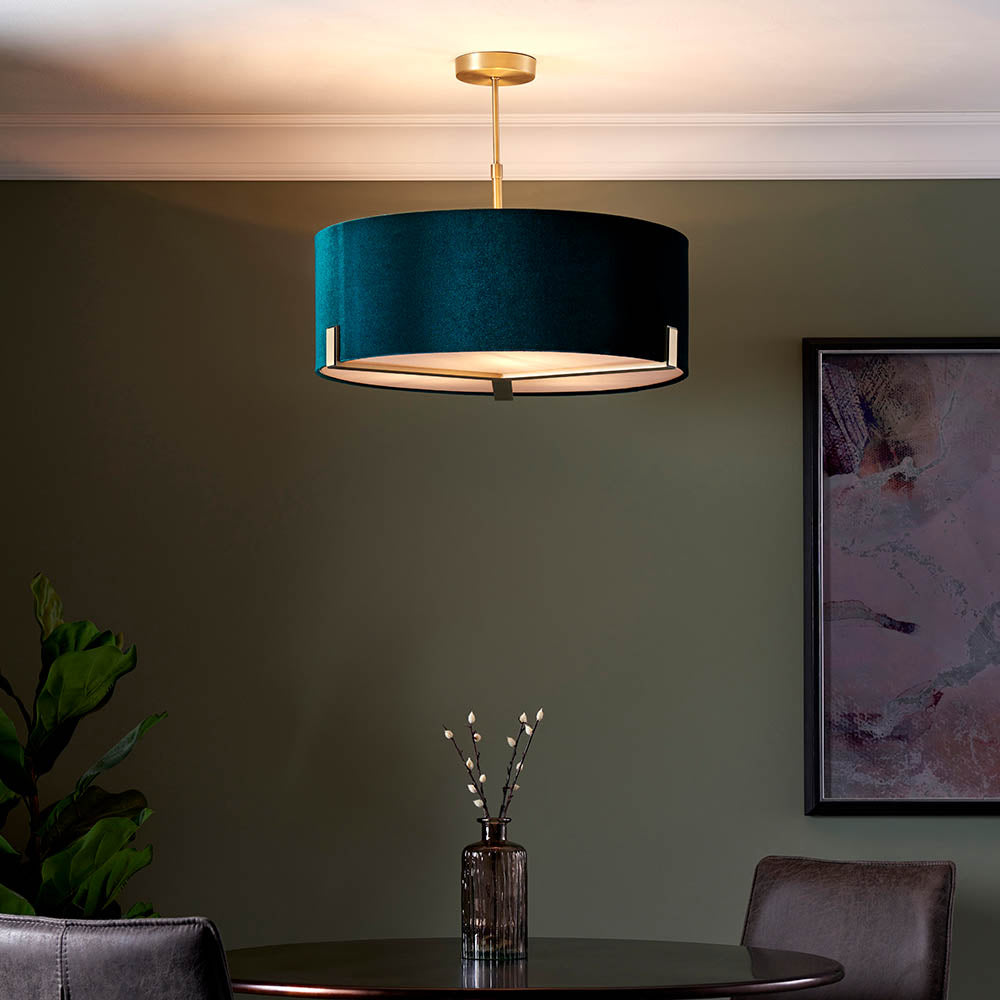 Marriott 3Lt Pendant In Various Finishes E27