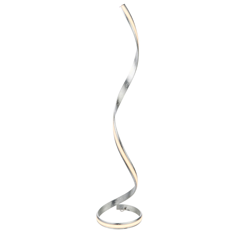 Castor Floor Lamp - Chrome/Gold/Silver Finish Integrated LED