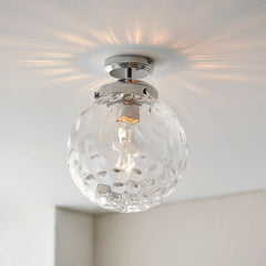 Elton 1Lt Bathroom Centre Ceiling Light IP44