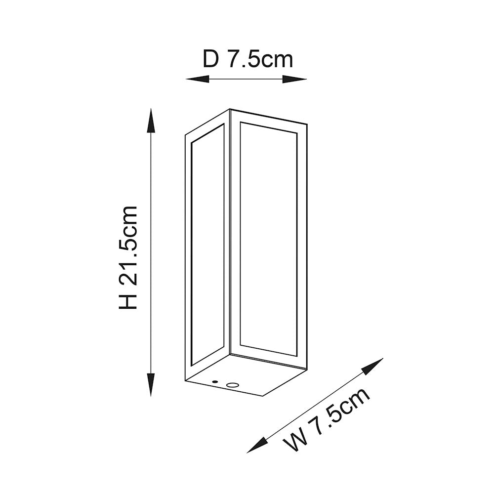 Ithaca 1/2Lt Bathroom Wall Light IP44 - Frosted/Ribbed