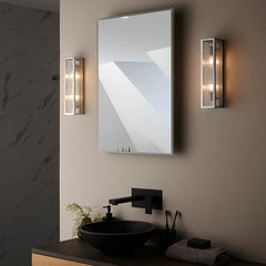 Ithaca Bathroom Wall Light IP44 - Ribbed Promotional Offer