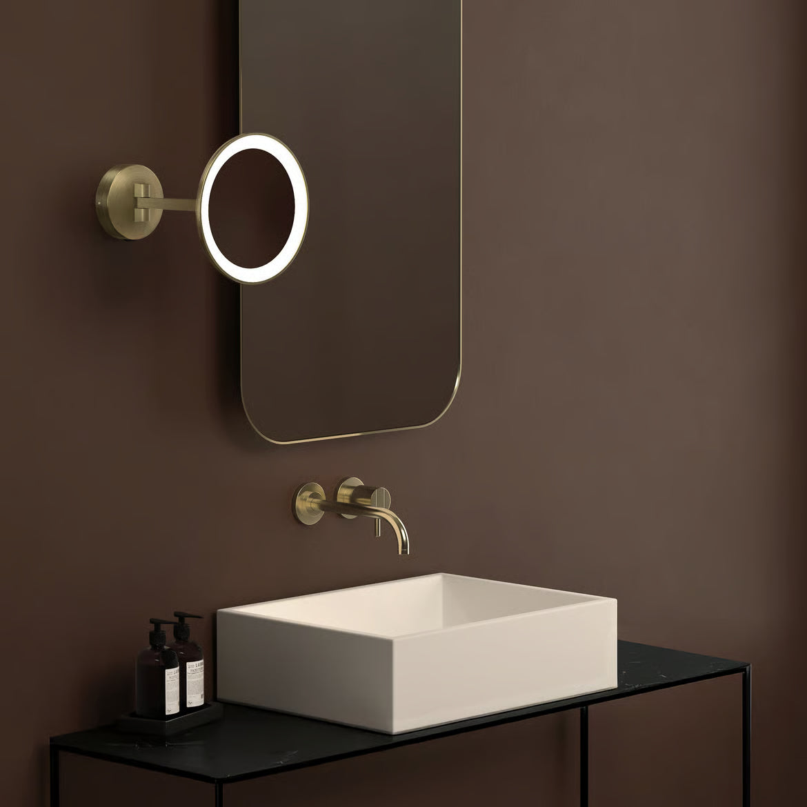 Mascali Round LED Mirror- Various Finishes