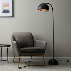 Saoph Floor Lamp - Matt Black Finish E27