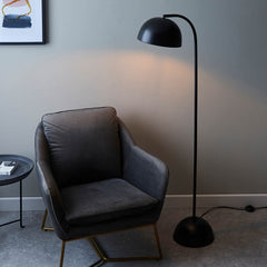 Saoph Floor Lamp - Matt Black Finish E27