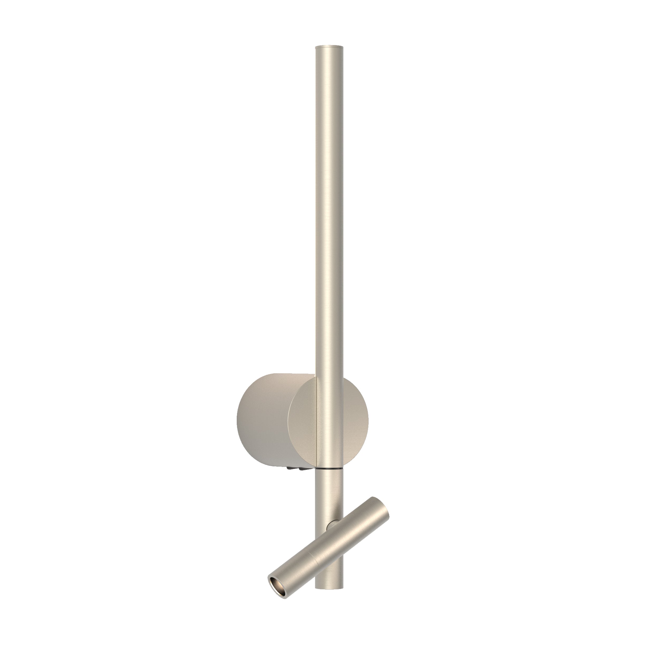 Baton Indoor Reader LED- Matt Black/ Matt Nickel