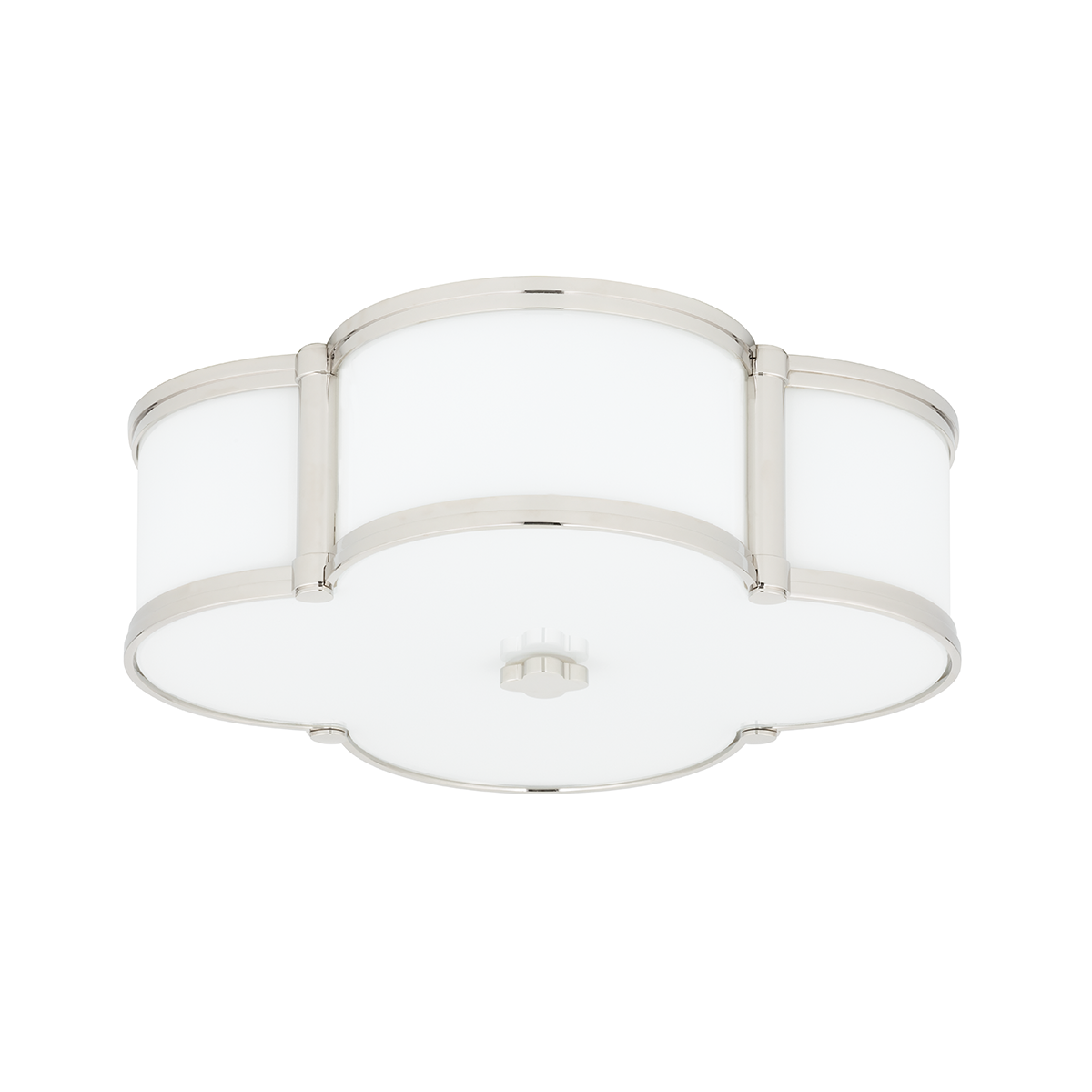 Chandler 3Lt Flush Mount - Polished Nickel
