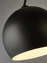 Giant Arc Floor Lamp - Matt Black Metal