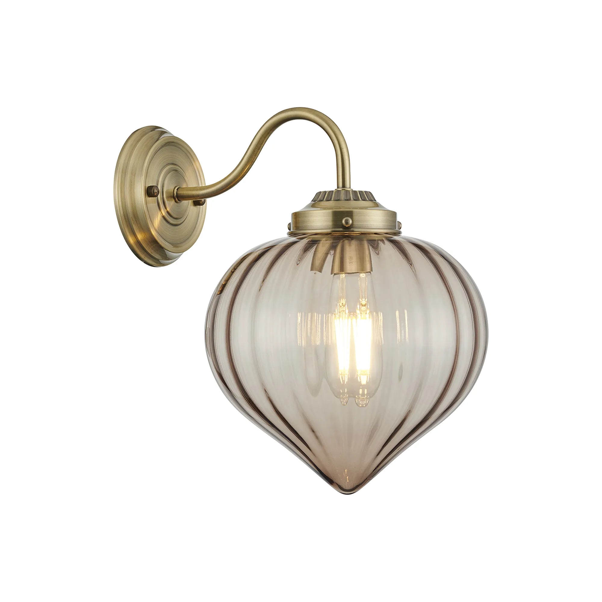 Flora 1Lt Wall Light - Various Colours