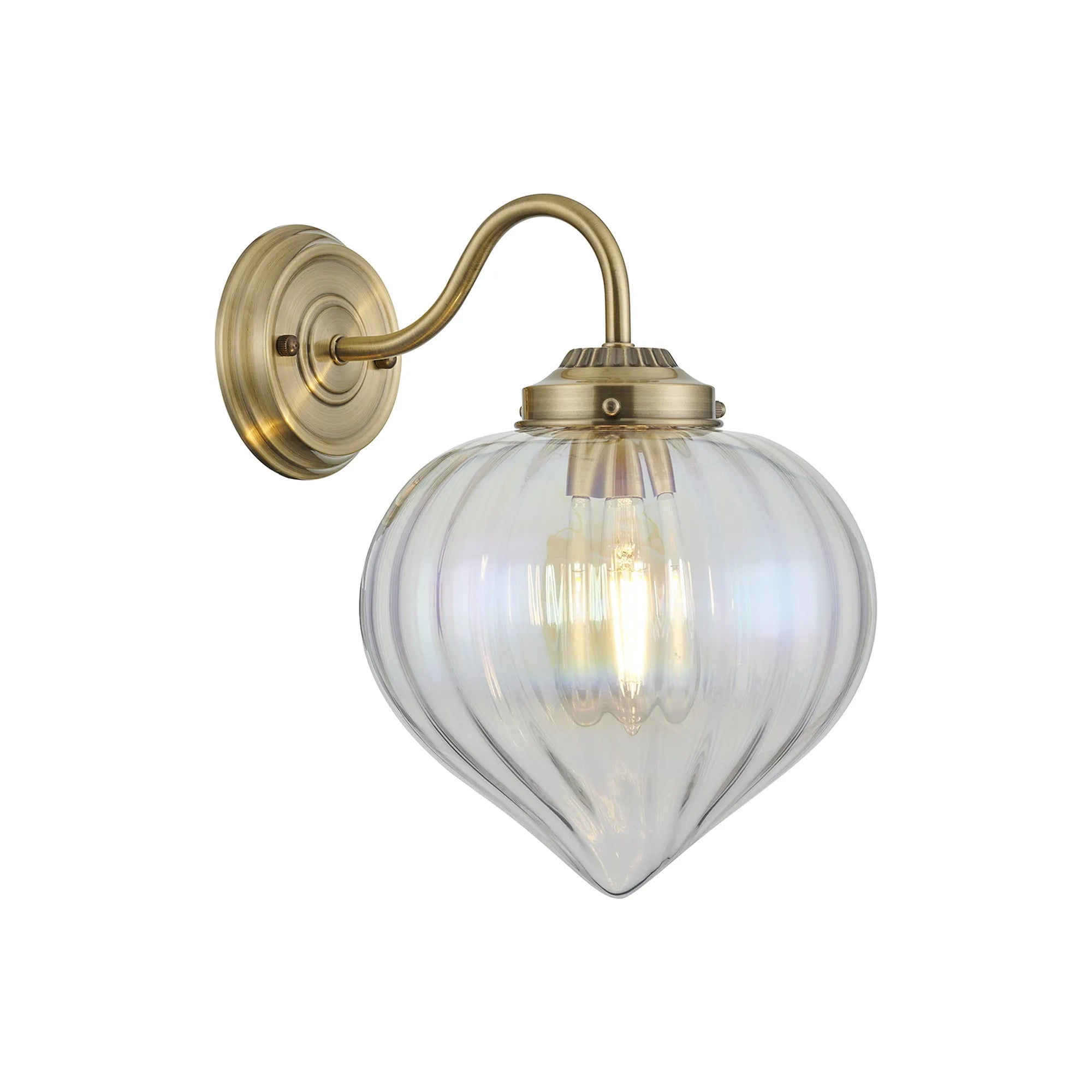 Flora 1Lt Wall Light - Various Colours