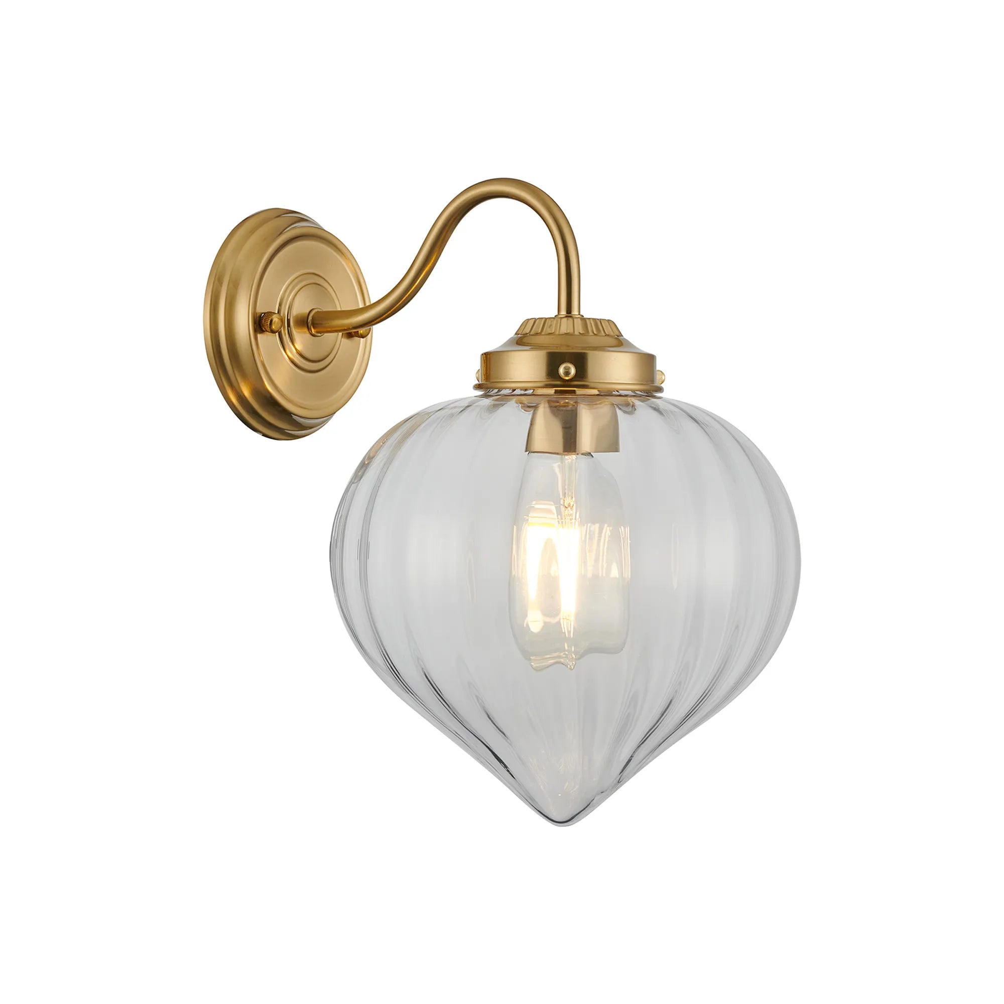 Flora 1Lt Wall Light - Various Colours