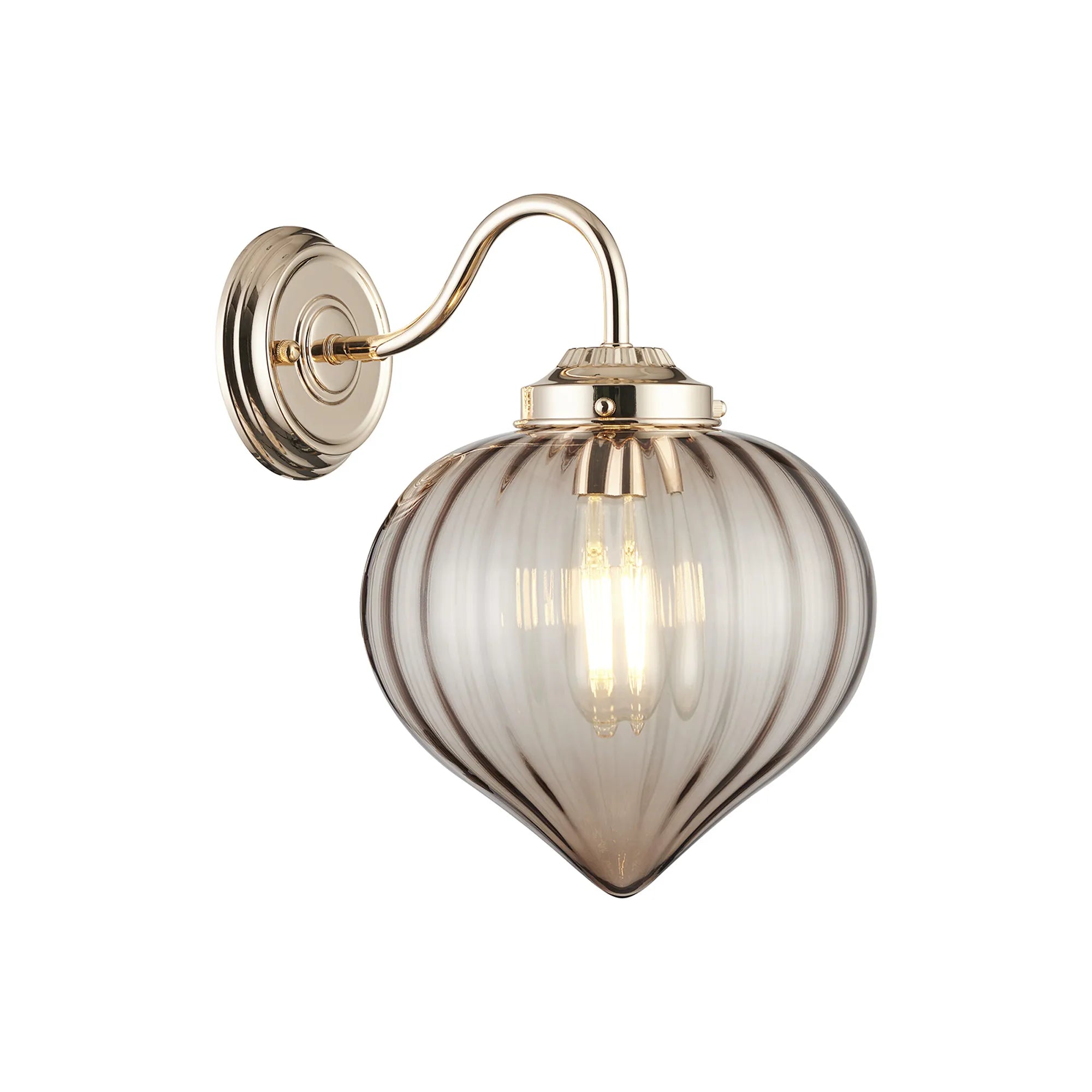 Flora 1Lt Wall Light - Various Colours