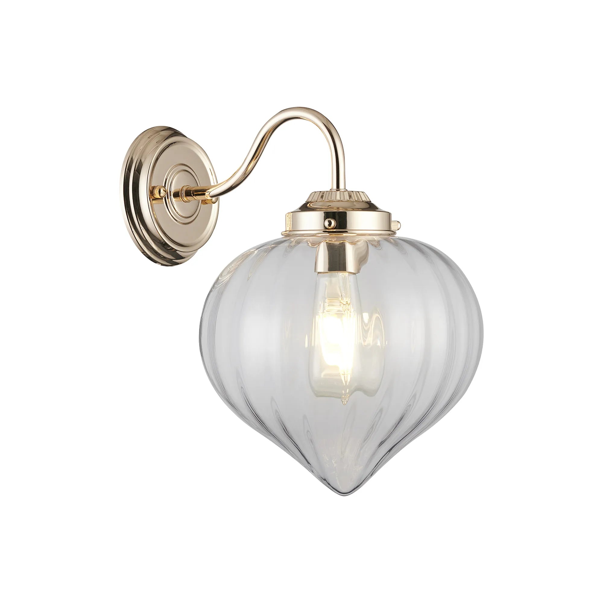 Flora 1Lt Wall Light - Various Colours