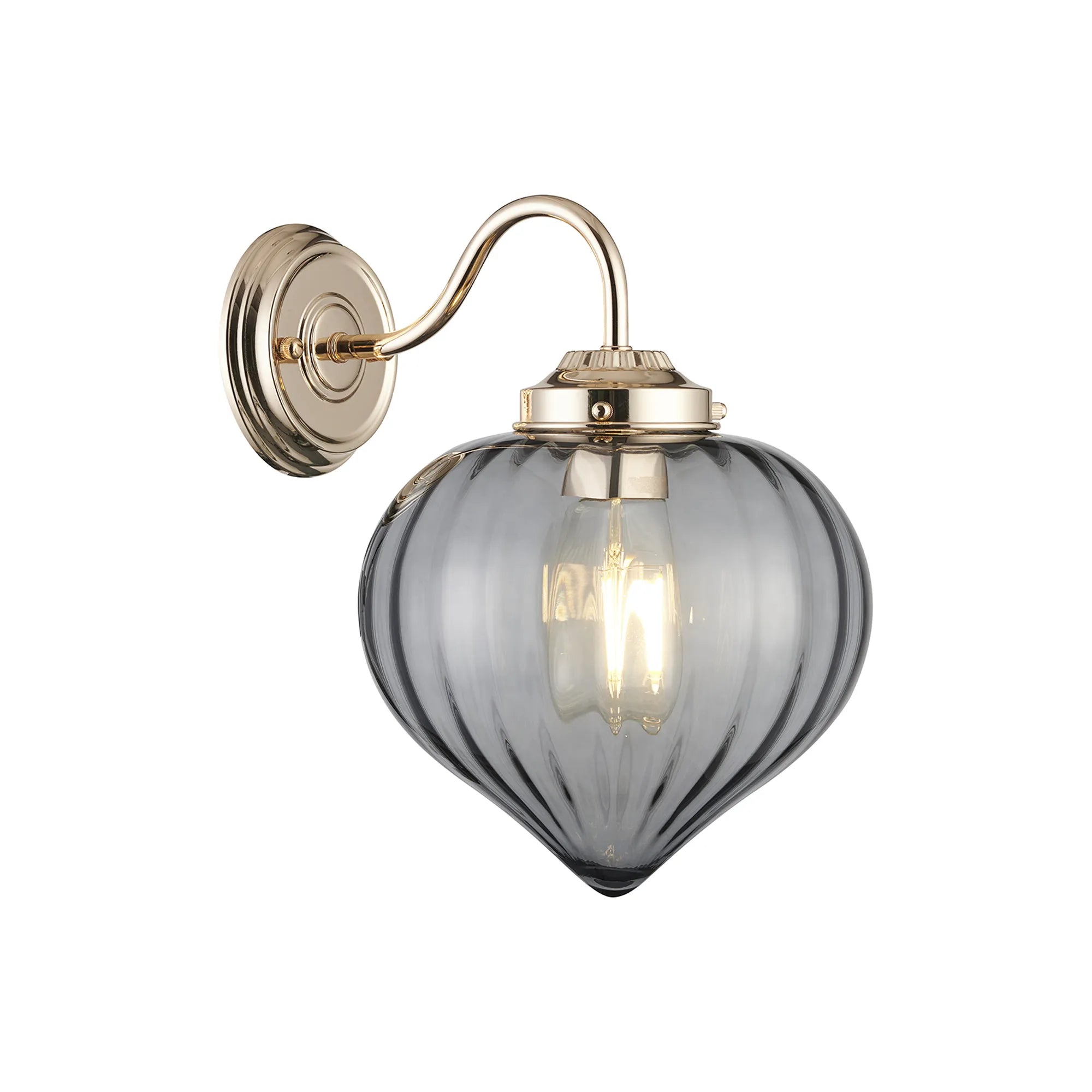 Flora 1Lt Wall Light - Various Colours