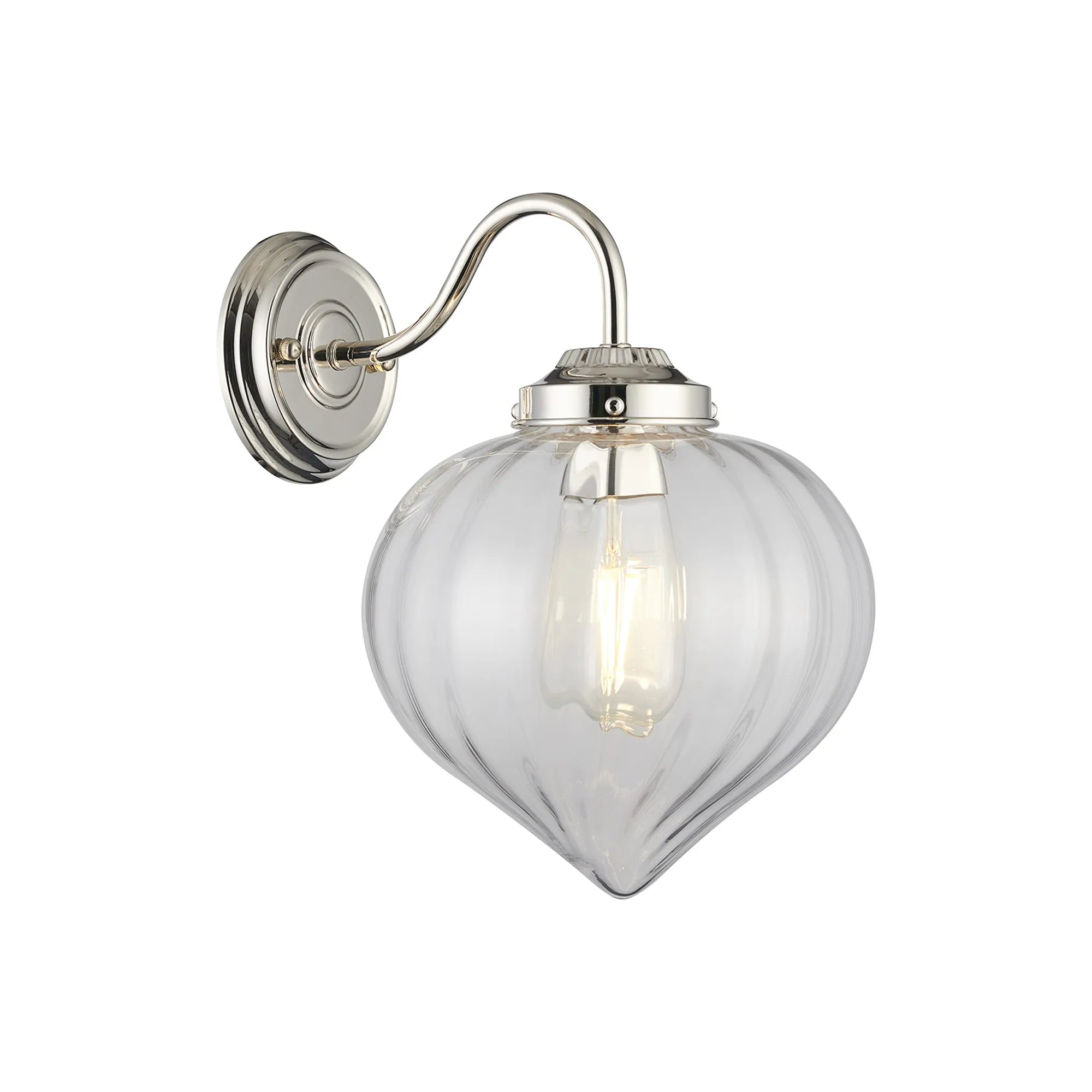 Flora 1Lt Wall Light - Various Colours