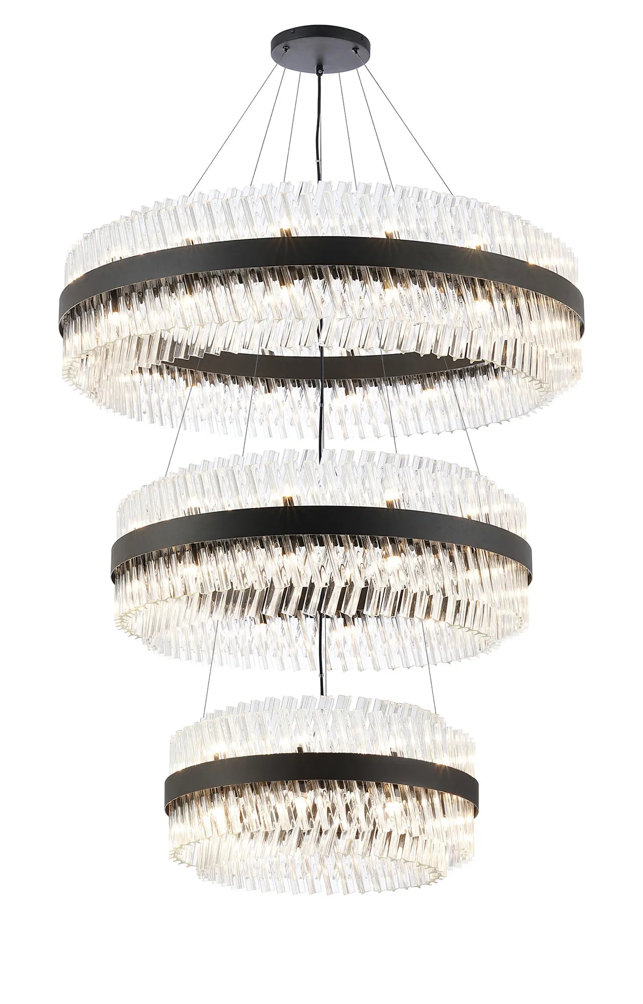 Bellina 2/3/4 Tier Chandelier - Various Sizes & Finishes