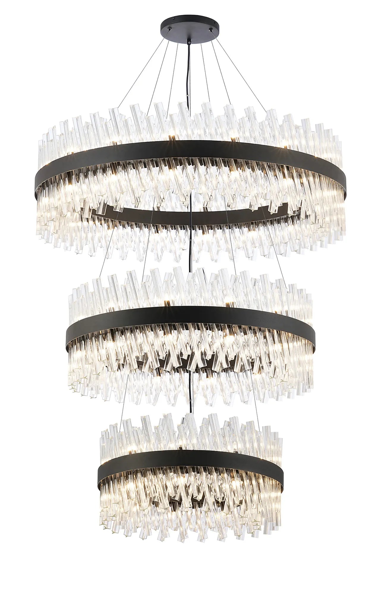 Bellina 2/3/4 Tier Chandelier - Various Sizes & Finishes