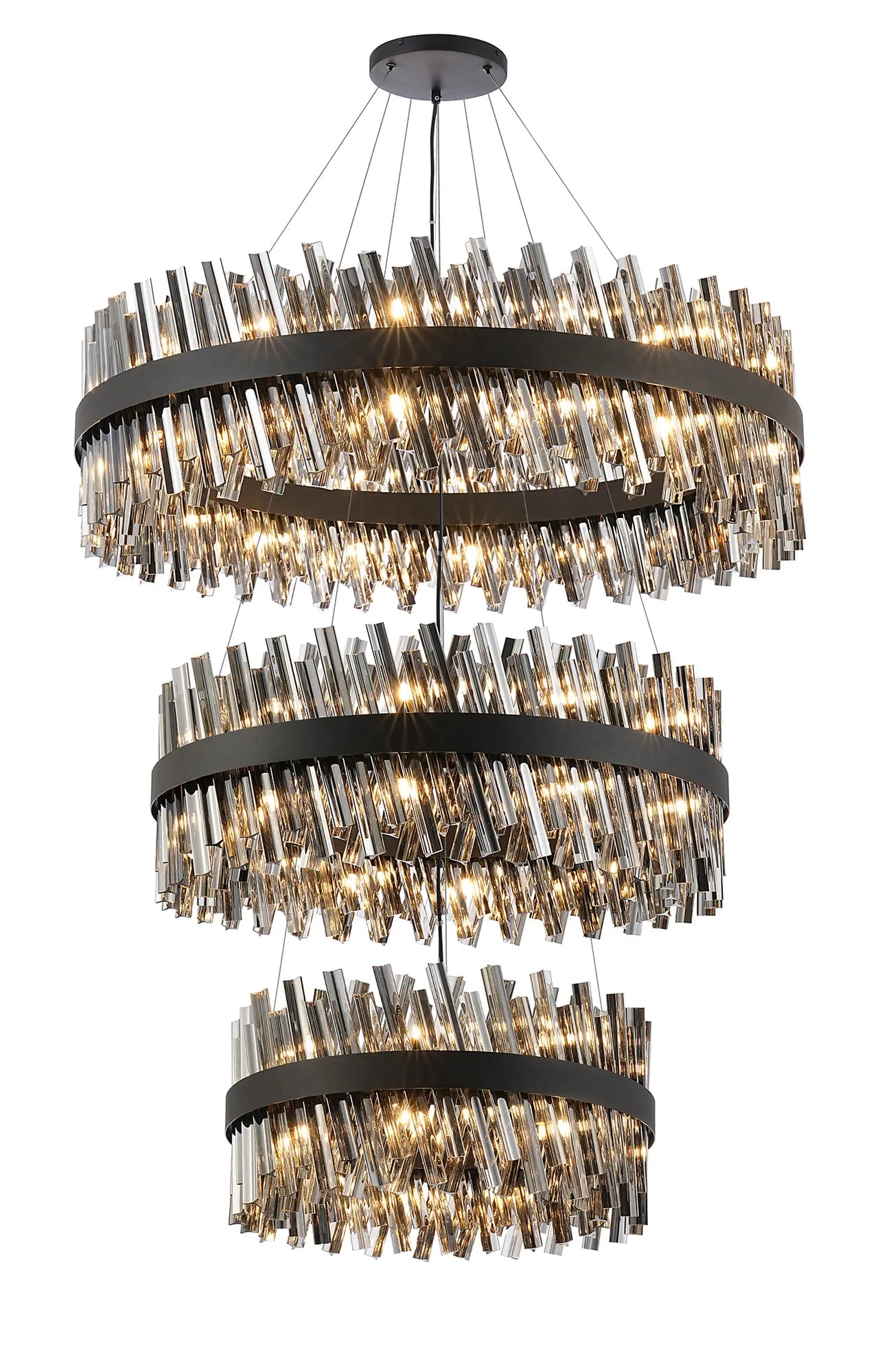 Bellina 2/3/4 Tier Chandelier - Various Sizes & Finishes