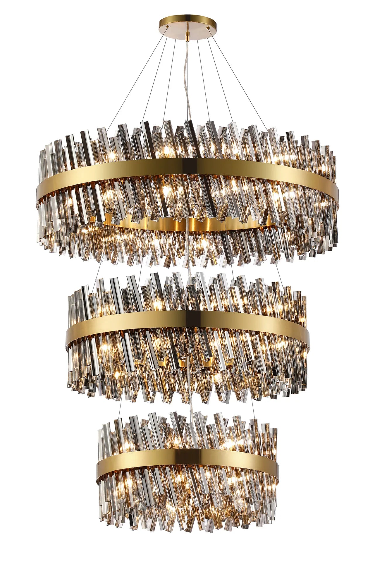 Bellina 2/3/4 Tier Chandelier - Various Sizes & Finishes