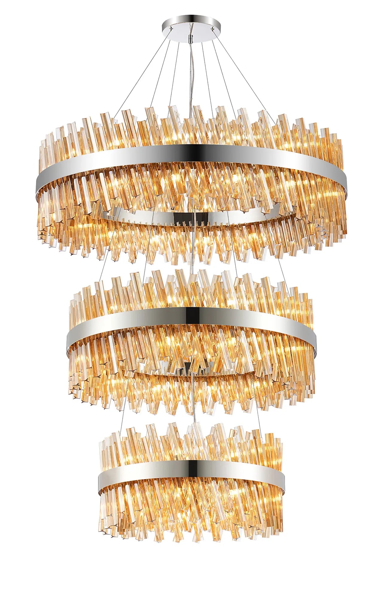 Bellina 2/3/4 Tier Chandelier - Various Sizes & Finishes