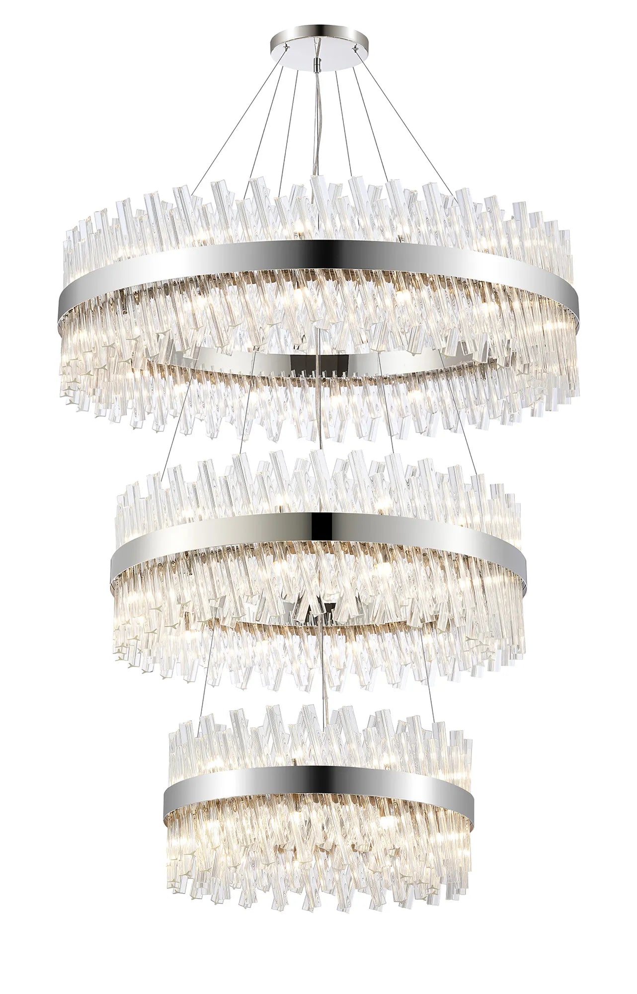 Bellina 2/3/4 Tier Chandelier - Various Sizes & Finishes