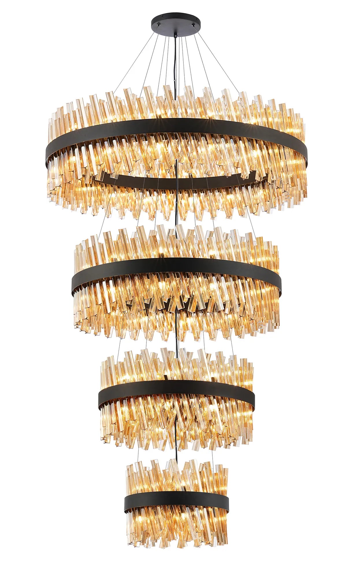 Bellina 2/3/4 Tier Chandelier - Various Sizes & Finishes
