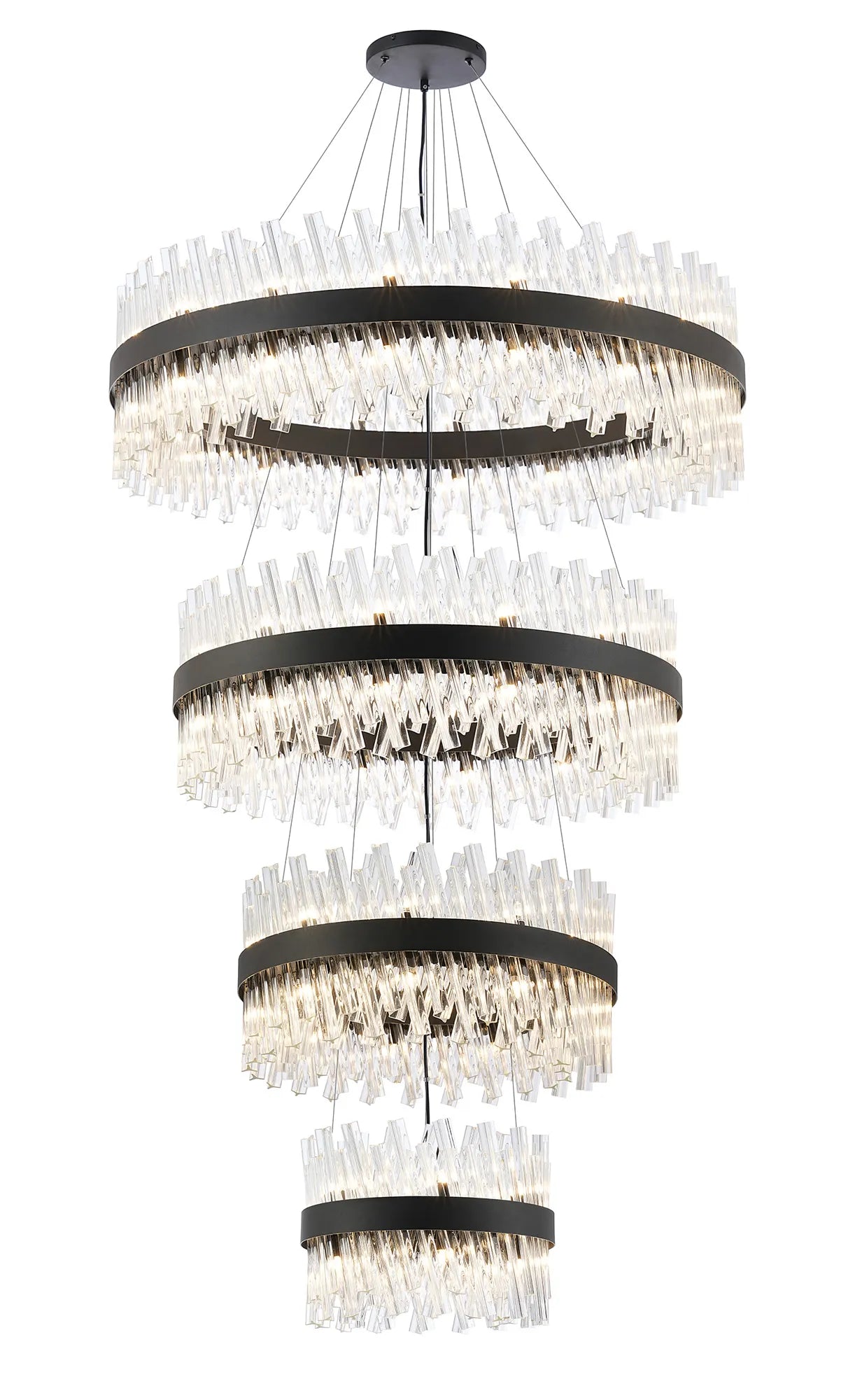 Bellina 2/3/4 Tier Chandelier - Various Sizes & Finishes