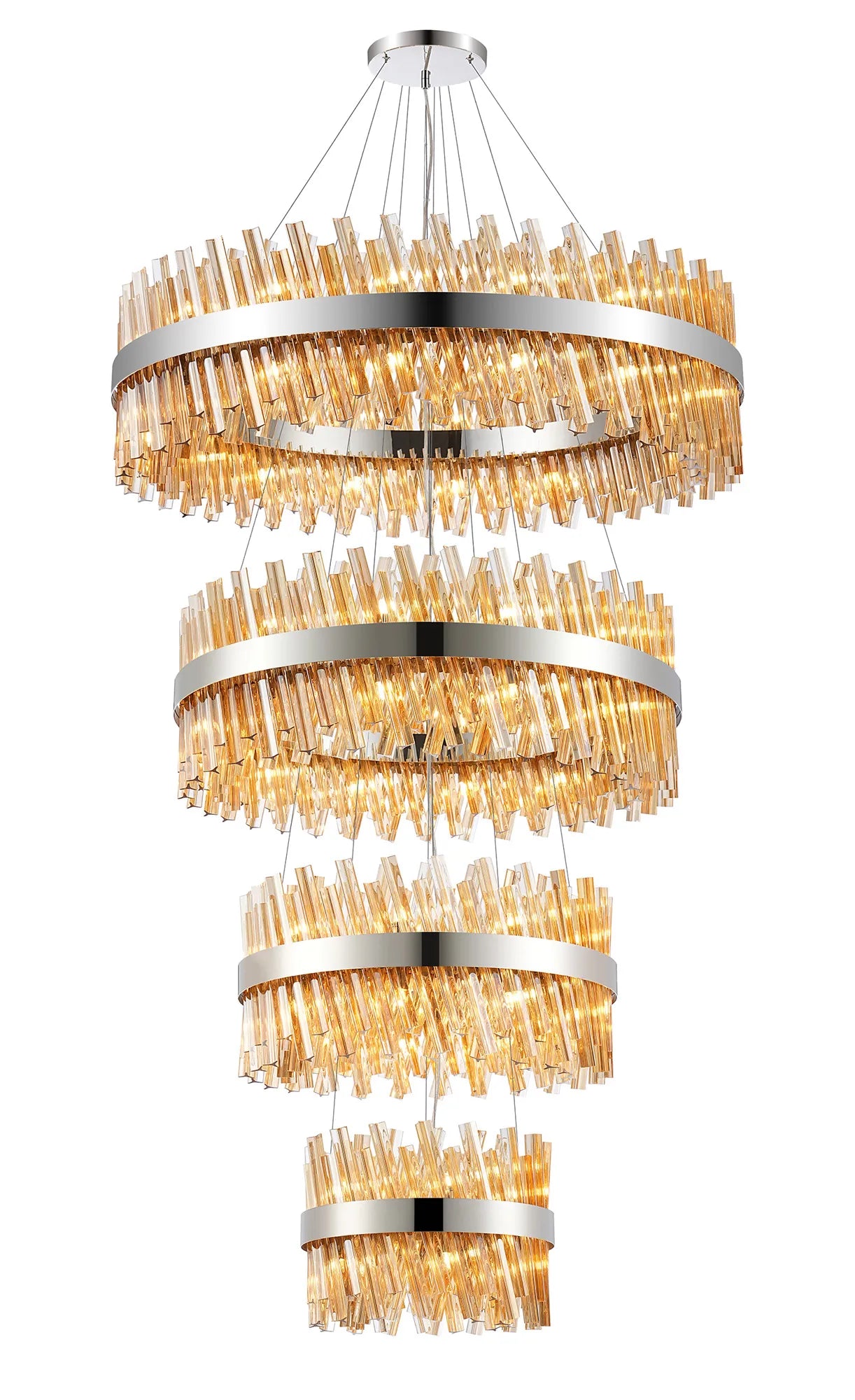 Bellina 2/3/4 Tier Chandelier - Various Sizes & Finishes