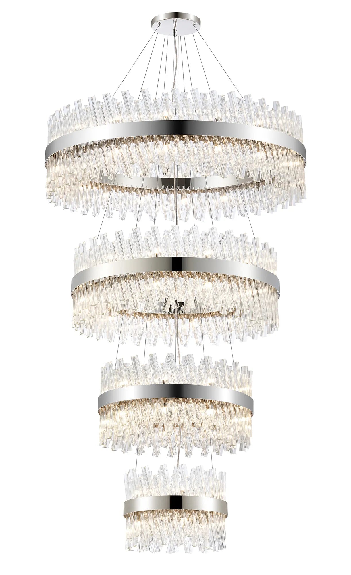 Bellina 2/3/4 Tier Chandelier - Various Sizes & Finishes