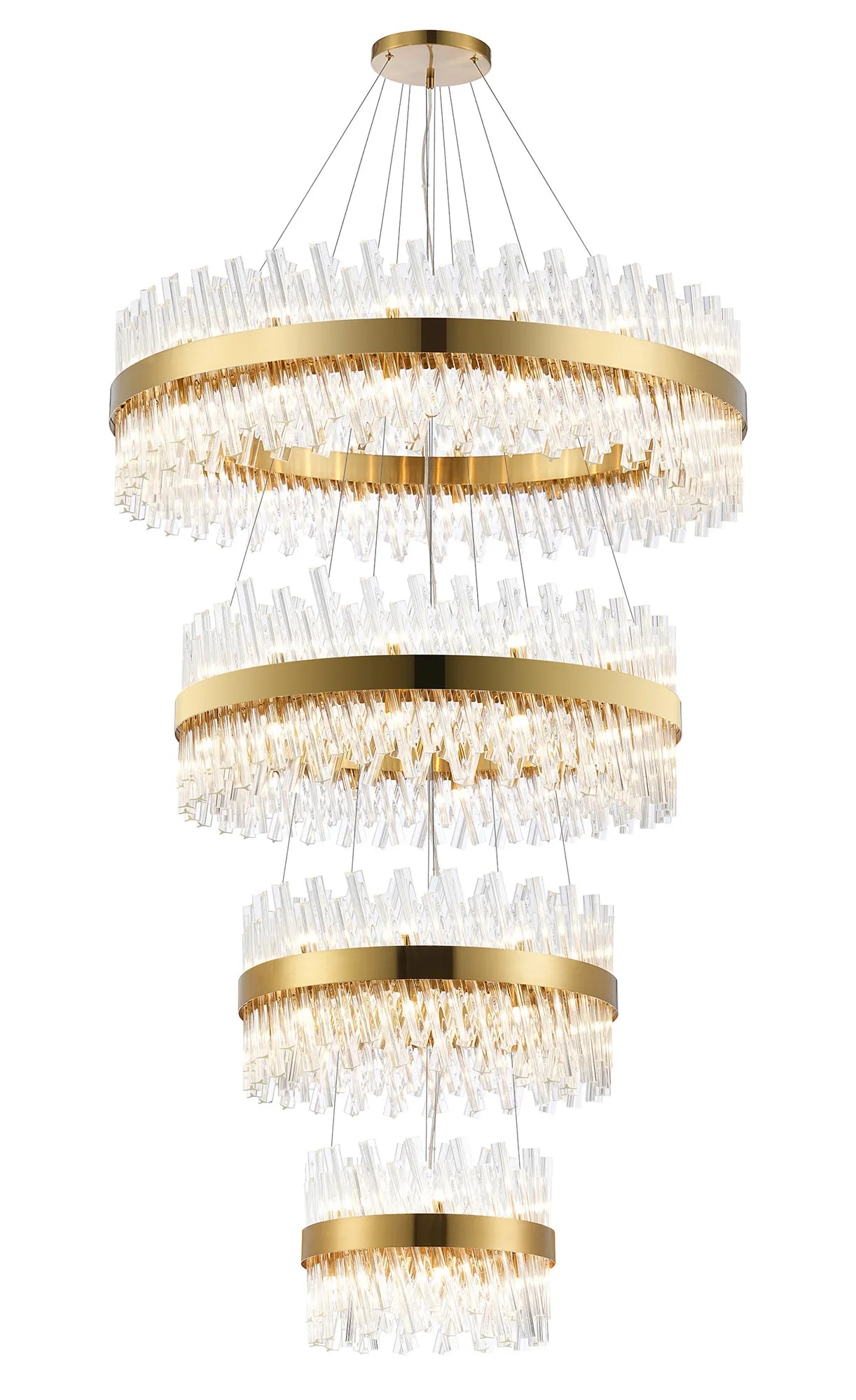 Bellina 2/3/4 Tier Chandelier - Various Sizes & Finishes