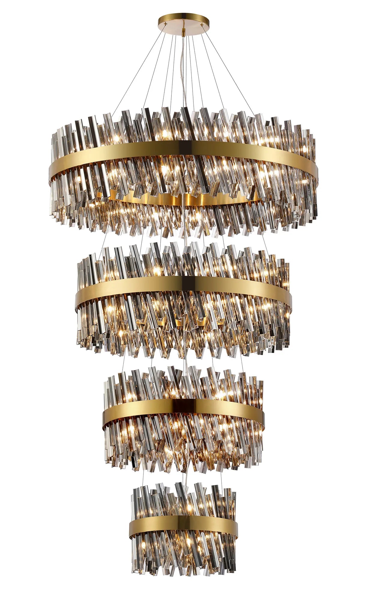 Bellina 2/3/4 Tier Chandelier - Various Sizes & Finishes