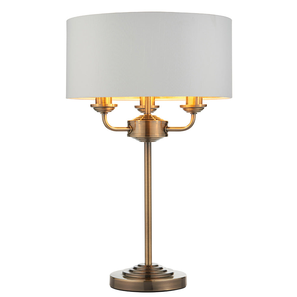Westbury 1/3Lt Table Lamp In Various Finishes E14