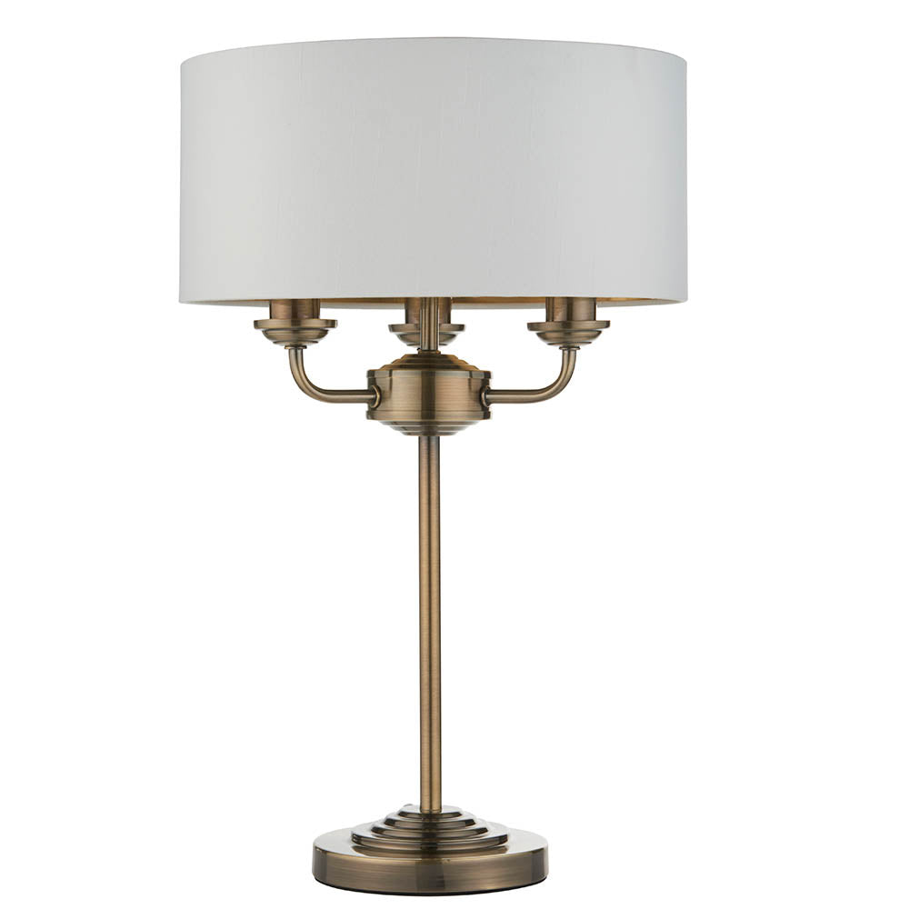 Westbury 1/3Lt Table Lamp In Various Finishes E14