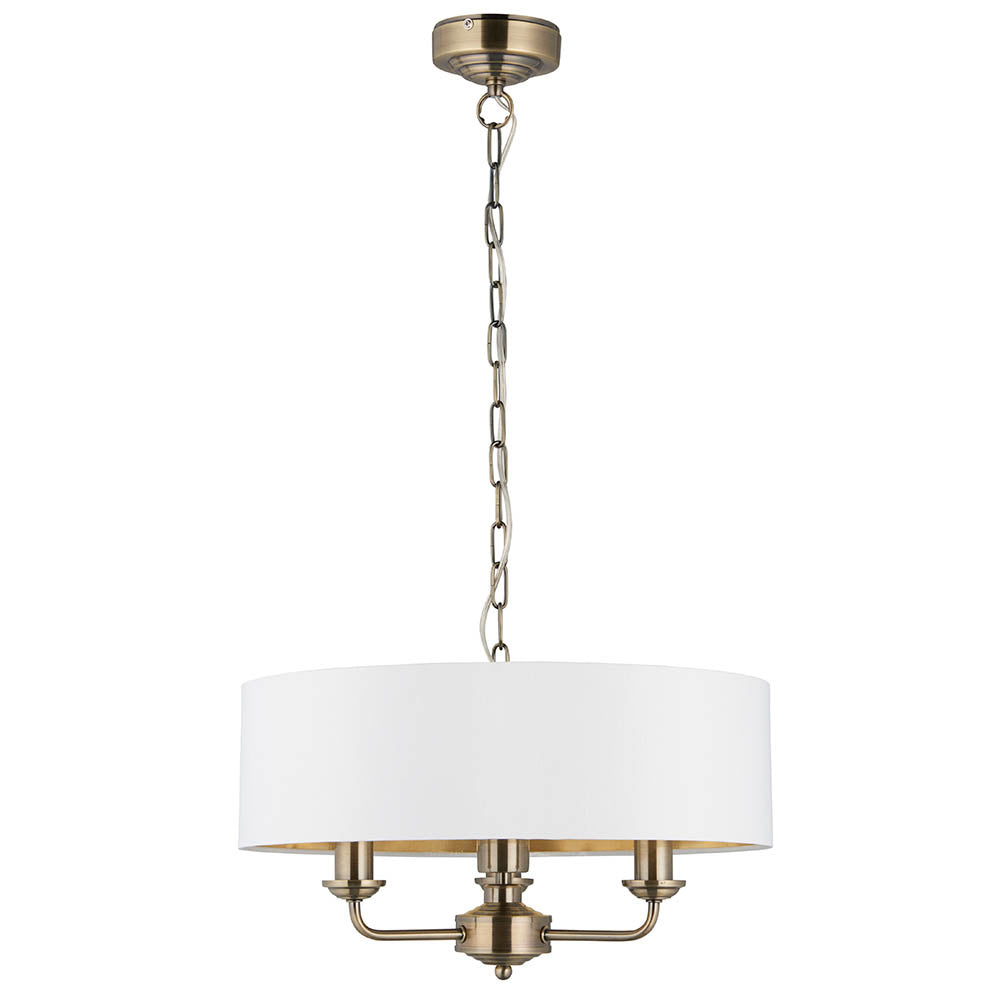 Westbury 3/6/8Lt Pendant Various Finishes E14