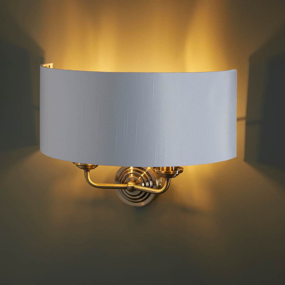 Westbury 2Lt Wall Light In Various Finishes E14