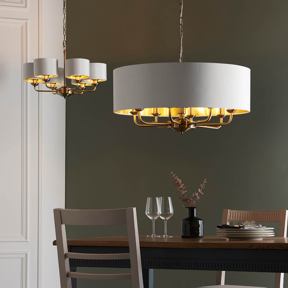 Westbury 3/6/8Lt Pendant Various Finishes E14